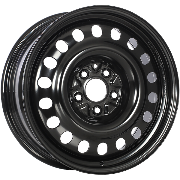 RNB17015A - RNB Steel Wheel 17X7.0 5x114.3 45mm Black E-Coating - RNB Wheels Canada