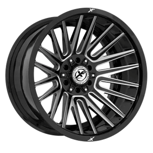XF-2341890570GBML - XF Off-Road XF-234 18X9 6X139.7 / 6X135 0mm Gloss Black Milled - XF Off-Road Wheels Canada