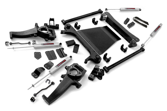 380.20 4 Inch Lift Kit - Dodge 1500 4WD (2002-2005) Rough Country Canada