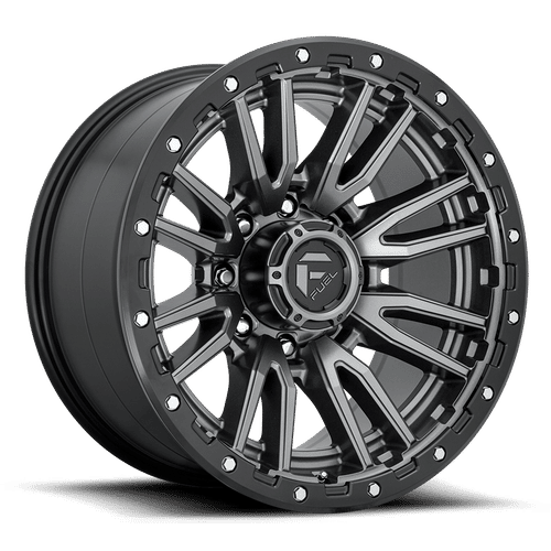 D68022201847 - Fuel Off-Road D680 Rebel 22X12 8X180 ET -44mm Matte Gun Metal Black Bead Ring - Fuel Off-Road Wheels Canada