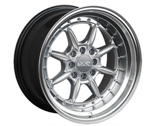 Charger l'image dans la galerie, 025680831 - XXR 002.5 16X8 4X114.3 / 4X100 20mm Hyper Silver / Machined Lip - XXR Wheels Canada