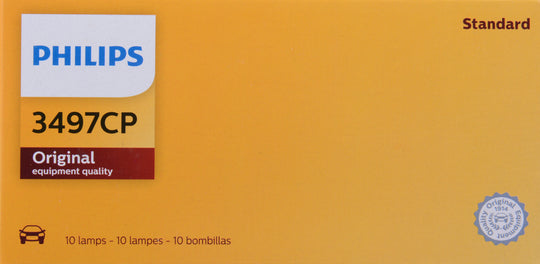 3497CP Philips Standard Miniature 3497 - Standard - Multiple Commercial 10-Pack Philips Bulbs