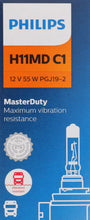 Load image into Gallery viewer, H11MDC1 Philips MasterDuty Bulb - MasterDuty Single Commercial Pack Philips Bulbs