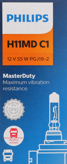 H11MDC1 Philips MasterDuty Bulb - MasterDuty Single Commercial Pack Philips Bulbs