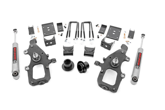 801.20 Lowering Kit - 3 Inch FR - 5 Inch RR - Ford F-150 2WD (2004-2008) Rough Country Canada