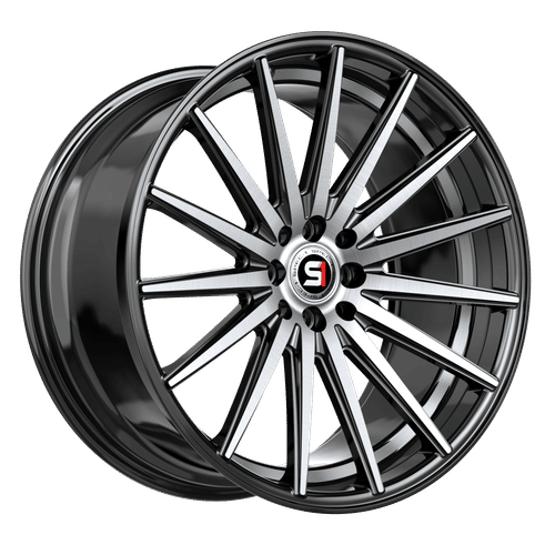 SP-691782342BMU - SPEC-1 SP-69 17X7.5 5X100 / 5X114.3 ET 42mm Gloss Black Machined / Undercut - SPEC-1 Wheels Canada