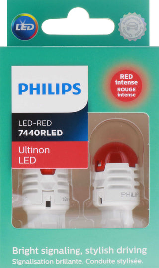 7440RLED Philips Ultinon LED 7440RLED - Ultinon LED - Red Philips Bulbs