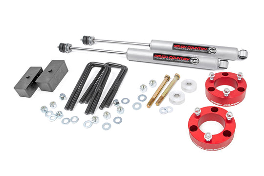 74530RED 3 Inch Lift Kit - Red Spacer - Toyota Tacoma 2WD/4WD (2005-2023) Rough Country Canada