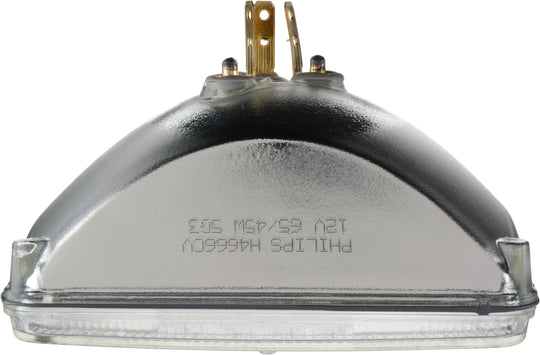 H4666CVC1 Philips CrystalVision ultra Sealed Beam H4666 - CrystalVision Ultra - Single Commercial Pack Philips Bulbs