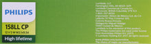 Load image into Gallery viewer, 158LLCP Philips LongerLife Miniature 158LL - Standard - Multiple Commercial 10-Pack Philips Bulbs