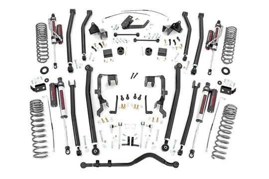 79050A 4 Inch Lift - L/A - 2D - Vertex - Jeep Wrangler JK 4WD (2007-2011) Rough Country Canada