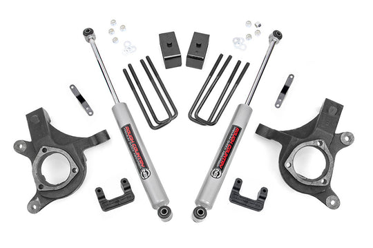 10830 5 Inch Lift Kit - Chevy Silverado & GMC Sierra 1500 2WD (2007-2013) Rough Country Canada