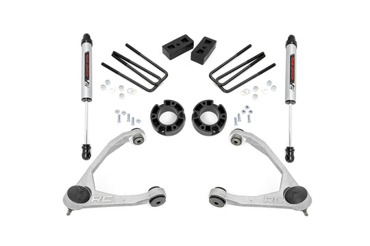19870 3.5" Lift Kit - Cast Steel - V2 - Chevy/GMC 1500 (07-16) Rough Country Canada
