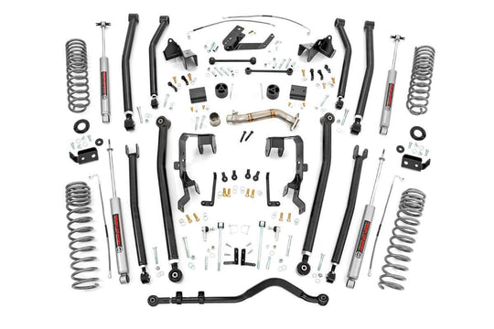 78630A 4 Inch Lift Kit - Long Arm - Jeep Wrangler JK 4WD (2012-2018) Rough Country Canada
