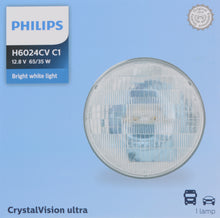 Charger l'image dans la galerie, H6024CVC1 Philips CrystalVision ultra Sealed Beam H6024 - CrystalVision Ultra - Single Commercial Pack Philips Bulbs
