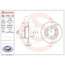 Load image into Gallery viewer, 08.1630.10 Brembo Solid Standard Rotor Brembo Brake Canada