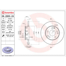 Load image into Gallery viewer, 08.2950.24 Brembo Premium Front Brake Rotor Brembo Brake Canada