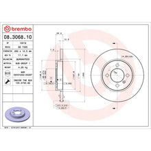 Load image into Gallery viewer, KT04498 Brembo Low-Met Brake Pad and Standard Solid  Brake Disc Kit Brembo Brake Canada