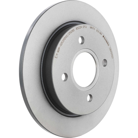 KT00661 Brembo Ceramic Brake Pad and UV Coated Solid  Brake Disc Kit Brembo Brake Canada