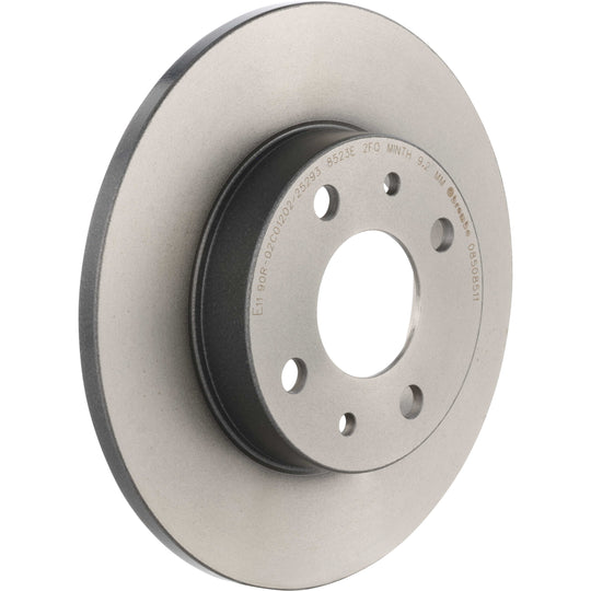 KT00464 Brembo Ceramic Brake Pad and UV Coated Solid  Brake Disc Kit Brembo Brake Canada