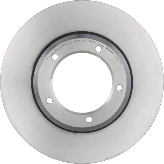 KT04297 Low-Met Brake Pad and UV Coated Solid  Brake Disc Kit Brembo Canada