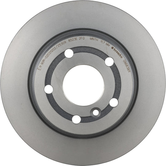 KT00877 Brembo Ceramic Brake Pad and UV Coated Solid  Brake Disc Kit Brembo Brake Canada