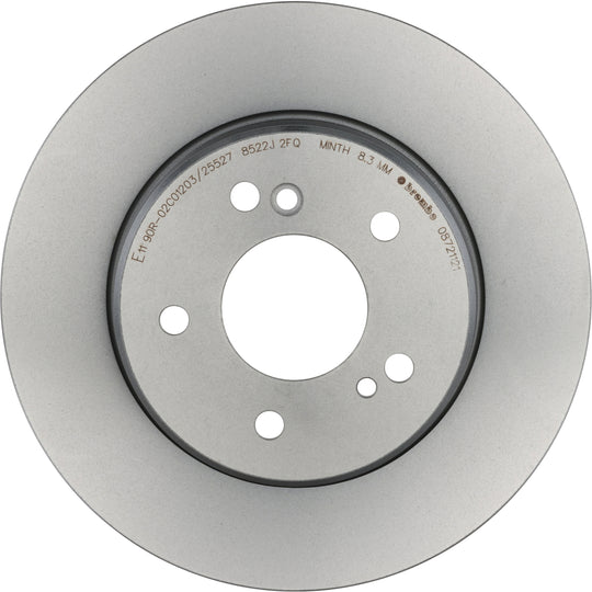 KT00715 Brembo Ceramic Brake Pad and UV Coated Solid  Brake Disc Kit Brembo Brake Canada