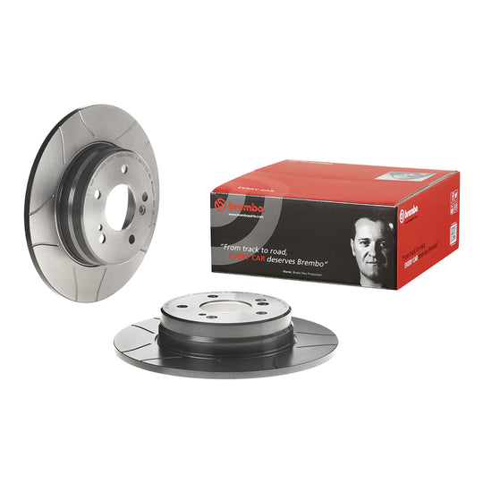 08.7211.76 Brembo Premium Max Slotted UV Coated Rotor Brembo Brake Canada