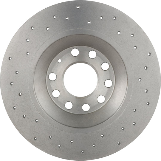 08.8843.2X Brembo Premium UV Coated Rear XTRA Cross Drilled Brake Rotor Brembo Brake Canada