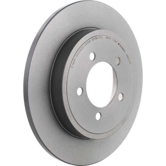 KT00857 Brembo Ceramic Brake Pad and UV Coated Solid  Brake Disc Kit Brembo Brake Canada