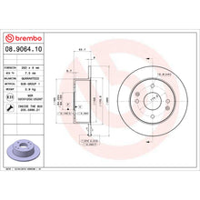 Load image into Gallery viewer, 08.9064.10 Brembo Solid Standard Rotor Brembo Brake Canada