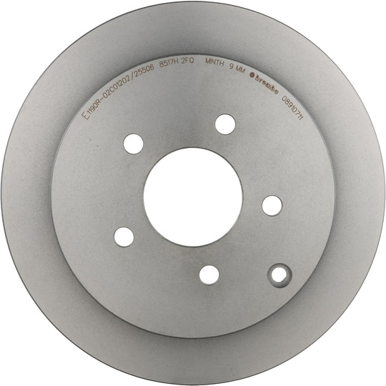 08.9107.11 Brembo UV Coated Solid Brake Rotor Brembo Brake Canada