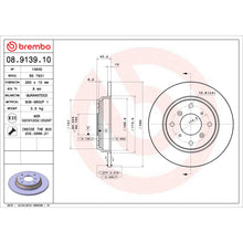 Load image into Gallery viewer, 08.9139.10 Brembo Solid Standard Rotor Brembo Brake Canada