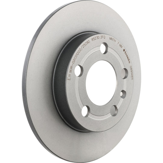 KT00572 Brembo Ceramic Brake Pad and UV Coated Solid  Brake Disc Kit Brembo Brake Canada