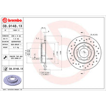 Charger l'image dans la galerie, KTX4056 Brembo Low-Met Brake Pad and XTRA Solid Drilled Brake Disc Kit Brembo Brake Canada