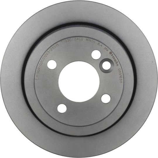 08.9163.11 Brembo UV Coated Solid Brake Rotor Brembo Brake Canada
