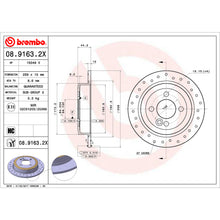 Load image into Gallery viewer, KTX0160 Brembo Ceramic Brake Pad and XTRA Solid Drilled Brake Disc Kit Brembo Brake Canada