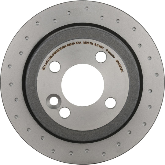 KTX0160 Brembo Ceramic Brake Pad and XTRA Solid Drilled Brake Disc Kit Brembo Brake Canada