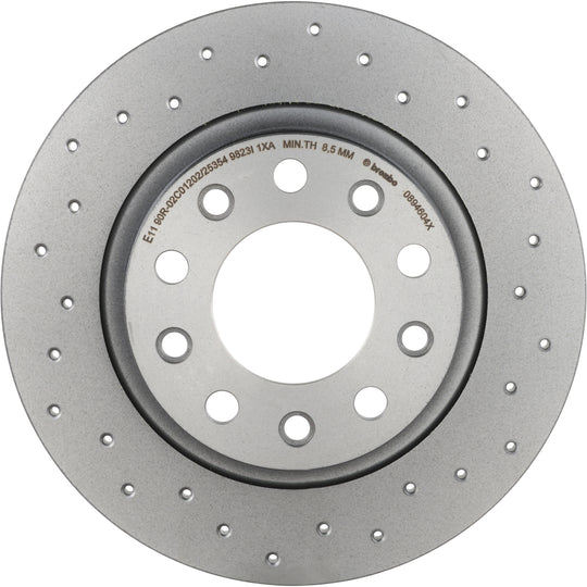 KTX0141 Brembo Ceramic Brake Pad and XTRA Solid Drilled Brake Disc Kit Brembo Brake Canada