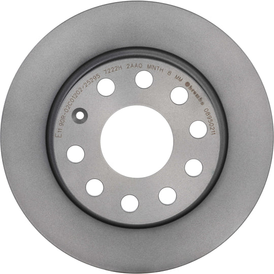 08.9502.11 Brembo UV Coated Solid Brake Rotor Brembo Brake Canada