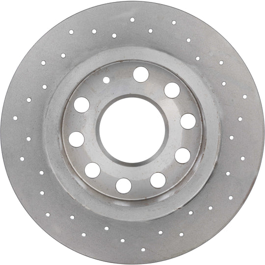 08.9502.1X Brembo Premium UV Coated Rear XTRA Cross Drilled Brake Rotor Brembo Brake Canada