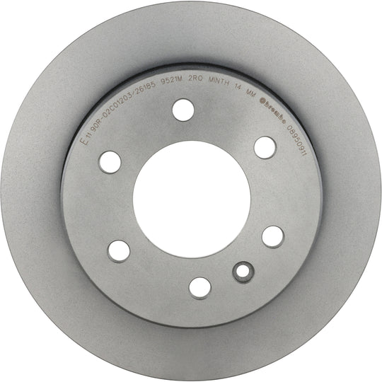 08.9509.11 Brembo UV Coated Solid Brake Rotor Brembo Brake Canada