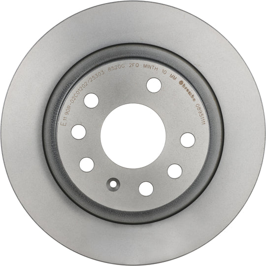 KT00799 Brembo Ceramic Brake Pad and UV Coated Solid  Brake Disc Kit Brembo Brake Canada