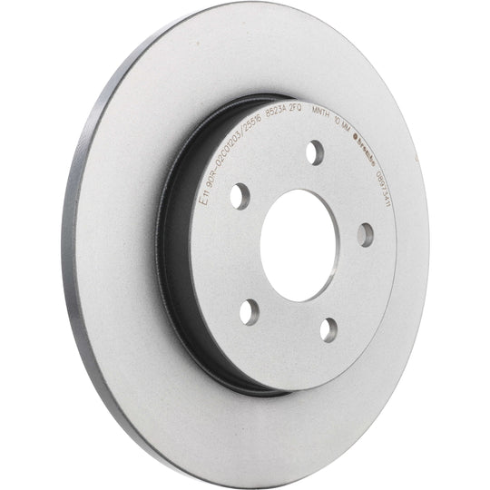 KT00521 Brembo Ceramic Brake Pad and UV Coated Solid  Brake Disc Kit Brembo Brake Canada