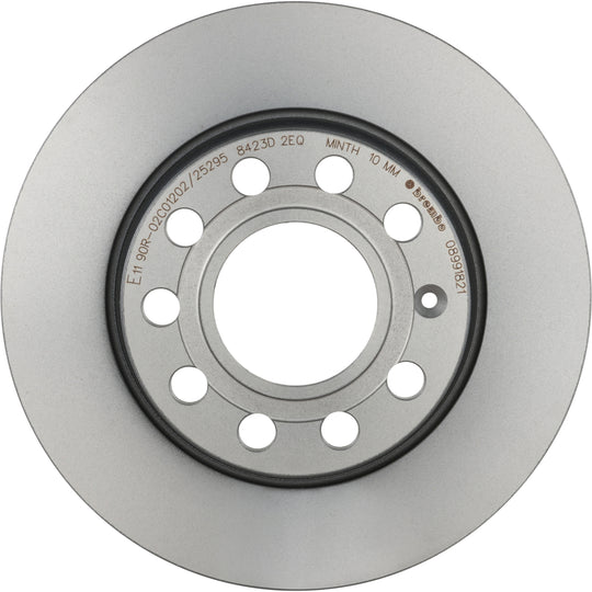 KT04216 Brembo Low-Met Brake Pad and UV Coated Solid  Brake Disc Kit Brembo Brake Canada
