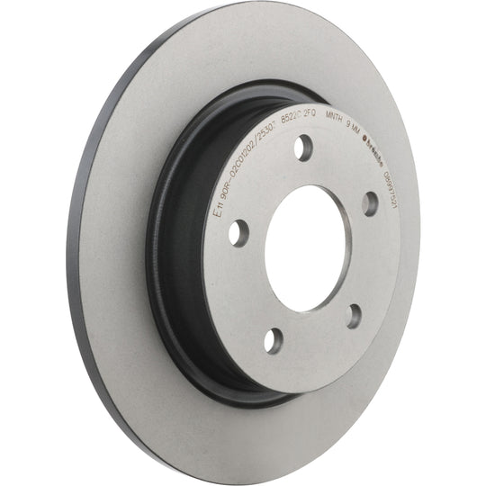 KT00513 Brembo Ceramic Brake Pad and UV Coated Solid  Brake Disc Kit Brembo Brake Canada