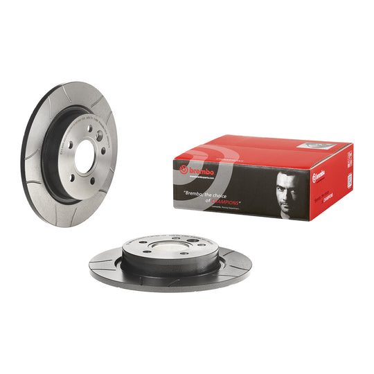 08.9975.75 Brembo Premium Max Slotted UV Coated Rotor Brembo Brake Canada