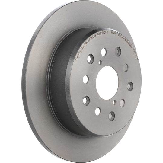 KT00482 Brembo Ceramic Brake Pad and UV Coated Solid  Brake Disc Kit Brembo Brake Canada