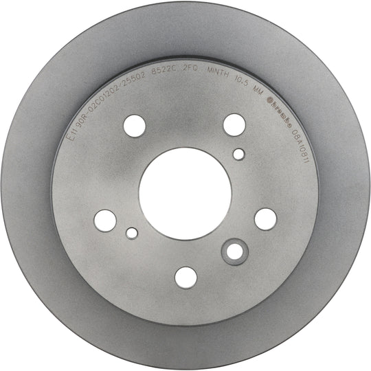 08.A108.11 Brembo UV Coated Solid Brake Rotor Brembo Brake Canada