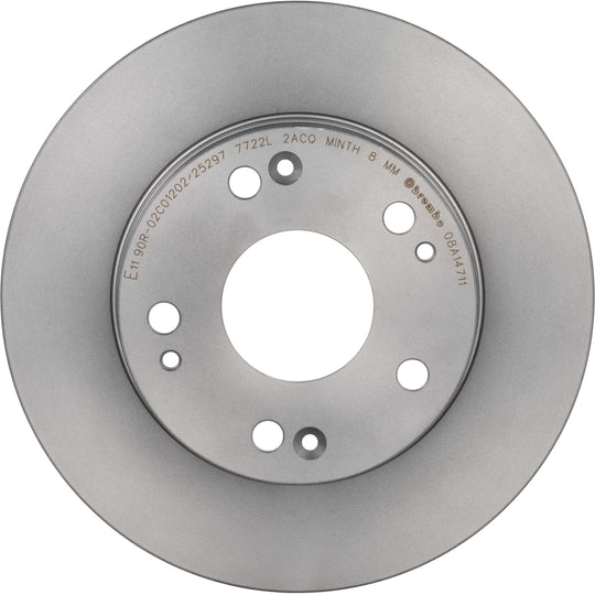 08.A147.11 Brembo UV Coated Solid Brake Rotor Brembo Brake Canada